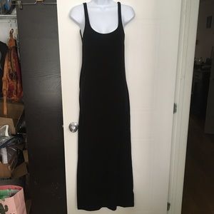 Basic black Jersey maxi dress